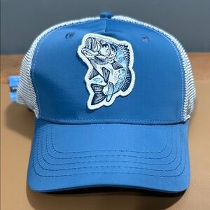San Diego Hat Company mens one size adjustable trucker hat blue grey fishing hat